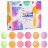 Xzeemo Bombe da Bagno Bambini, Varietà di Fragranza Palle Effervescenti Arricchite, con Oli Essenziali Naturali, Trattamento Spa Fragrante
