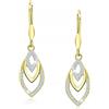 MENNICA BYDGOSKA orecchini argento 925 per donna, pendenti, gioielli in argento, gioielli in argento, rodiati, con zirconi, regalo per donna, compleanno, senza nichel