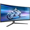 PHILIPS Monitor Philips Evnia 34M2C6500 34'' OLED HDMI DisplayPort HDR Curvo 175Hz Grigio Scuro