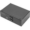 DIGITUS Switch KVM a 2 porte, 4K 60Hz, 2xDisplayPort IN DS-12851