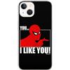 ERT GROUP custodia per cellulare per Iphone 13 originale e con licenza ufficiale Marvel, modello Spider Man 034 adattato in modo ottimale alla forma dello smartphone, custodia in TPU