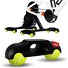 Rumsfel Adattatori per Piedi a Scatto per Ciclismo Indoor, per Wahoo Kickr Core 2, 4 Adattatori Con 8 Alline da Tennis