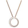 SWAROVSKI PENDENTE MATRIX, CRYSTAL PEARL PLACCATO ORO ROSA