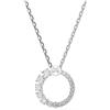 SWAROVSKI PENDENTE MATRIX, CRYSTAL PEARL PLACCATO RODIO