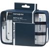 SAMSONITE SET FLACONI VIAGGIO BLUE KR7.01.001 TA REVOLUTION