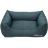 JACK AND VANILLA, Divano Impermeabile per Animali, Comfort ottimale, Design Moderno, Facile da Pulire, Ideale per Cani e Gatti, Dimensioni 60 x 80 x 25 cm, Colore petrolo