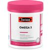 Swisse Omega 3 Integratore Per La Salute Cardiaca e Nervosa 200 Capsule