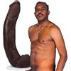 Doc Johnson Dredd Realistic ULTRASKYN Dildo 13.5"/34cm Chocolate