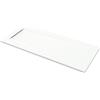 BAGNOEXPERT Piatto Doccia 70x160 Marmo Resina Slim H3 Rubino Vertical Bianco Opaco - Cod. Articolo: BPMARORUNV7016