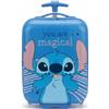 Coriex Trolley Rigido Stitch, Valigia da Viaggio Lilo e Stitch per Bambini, Bagaglio a Mano Resistente e Leggero in ABS con Manico Telescopico Regolabile e 2 Ruote 23L, 42x19,5x29 cm. Multicolor