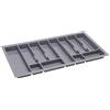 Alusfera Portaposate per cassetto 90 cm - Organizer con scomparti - Organizzatore di alta qualità per maggiore ordine - Personalizzabile e facile da pulire - 830 x 430 mm