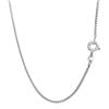 NKlaus collana d'argento 925 sottile d'argento veneziano catena d'argento 40cm 0,90mm 2,2gr 5968