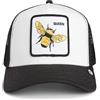 Goorin Bros. Cappellino da camionista per bambini The Queen Bee Mini Dust Void nero bianco, taglia: unica