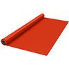 Party Essentials - Rotolo da tavolo in plastica resistente, disponibile in 27 colori, 101,6 x 150 cm, colore: Rosso