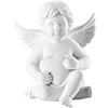 Rosenthal Angelo piccolo bianco opaco con cuore 6,5 cm