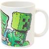 Stor Tazza in Ceramica Minecraft 325ml - Tazza da Colazione con Design Originale in Sublimazione - Prodotto Ufficiale Marvel - Ideale per Caffè e Tè