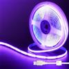 Clearhill Fita LED COB USB 5V, 5M/16.4FT, Viola, 320 LED/M, Larghezza 8mm, Non Impermeabile IP20, Cavo USB 1M, Fita LED Flessibile per Decorazione DIY Interna di Casa