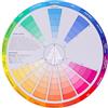 Operitacx Cerchio dei Colori, 23 cm, Strumento di apprendimento dei Colori, per artisti, Nail Art e Concetto di Colori, per Imparare la Ruota dei Colori Creativa per dipingere e lavori manuali
