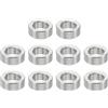 PATIKIL M5 Distanziali in Acciaio Inossidabile, 10pz Distanziatore Metallico Acciaio Inossidabile 5,1mm ID x 8mm OD x 3mm L Stainless Steel Spacer Vite Rotondo per 1/5 M5 Bulloni a Vite