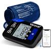 Veroval Compact + Braccio Misuratore di Pressione Arteriosa da Braccio, Fibrillazione Atriale, Battito Cardiaco Irregolare, Sistema Automatico di Tripla Misurazione, Bluetooth