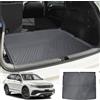 CDEFG Compatibile con VW Tiguan 3 2024 2025 Tappetino per Bagagliaio in TPE Protezione Tappetini Antiscivolo Auto Vasca Antipolvere Compatibile con Tiguan 2024 Accessori