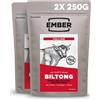 Snacks - Biltong Beef Jerky (2 X 250G Chilli) Ricco Di Proteine, Ipocalorico. Sp