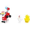 Paw Patrol 6065251, Big Truck Pups, Marshall Action Figur mit Rettungsdrohne zum Anheften, Kabine als Hauptquartier und tierischem Freund, Kinderspielzeug