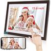 Tibuta Cornice digitale WLAN da 15,6 pollici, 1366 x 768 IPS touch screen, corni