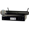 Shure BLX24RE-B58-M17 Sistema Microf. Wireless Pro rack con Palmare BETA58, Nero