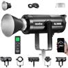 Godox SL300III Luce Video LED Attacco Bowens 5600K±200K Modalità Mute Tasti Sistema 2.4G Wireless X Staffa U Monoblocco 360°Controllo APP di Supporto