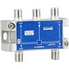 CABLEPELADO Distributore di 4 uscite, Distributore 4 uscite, Distributore Serie Classe A, 5-2400 MHz, Adatto per Bande di frequenza Dab, FI, FM, UHF, VHF, Include 5 connettori F, 4 uscite