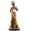 DRW Oshun orisha Maggiore in resina dipinta a mano oxum (30 cm)