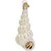 Old World Christmas Wentletrap Shell Glass Blown Ornament for Christmas Tree