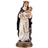DRW Figura Santa Rosa di Lima Resina Dipinta a Mano 13 cm