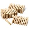 Amazon Basics - Mollette in legno, confezione da 100 pezzi