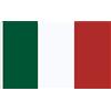 WORLDFLAGS BANDIERA ITALIA. QUALITÀ RASO 120D. DIMENSIONE L GRANDE 150X90 cm