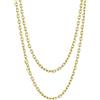 Richsteel Catena in Acciaio Inossidabile Uomo Donna Ragazzo Collana Rolo Catene 3mm/5mm/7mm/9mm/12mm Lunghezza 45cm-75cm Argento/Oro/Nero Gioielli Regali per Unisex (Confezione Regalo)