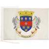 AZ FLAG BANDIERA SAINT-BARTHÉLEMY 45x30cm - BANDIERINA SAINT-BARTHÉLEMY - ANTILLE FRANCESE 30 x 45 cm cordicelle - AZ FLAG