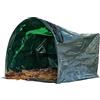 Dehner Sacco da Giardino Pop-up, Bordo Spazzola, Circa 59 x 56 x 59 cm, Volume 150 l, in polietilene, Verde