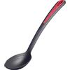 Westmark Cucchiaio per verdure, testa extra profonda, con scala interna: 15, 30 e 45 ml, plastica, gallant, nero/rosso, 29612270