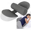 Nastopee Cuscino regolabile, per gravidanza, portatile, per schiena, pancia, fianchi, cuscino in memory foam, per donne e chi dorme sul fianco con rivestimento traspirante