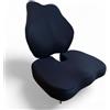 Inphysio Infisio - Set di 2: Cuscini per Sedili e Cuscini per Schienale Ergonomici - Cuscini per Sedie - Cuscini Lombari - per Scrivania, Home Office, Ufficio - Supportoper Dorso - 45x41x10,5 cm / 45x35x7 cm