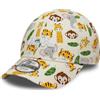 New Era Toddler - Berretto 9FORTY Animal Safari, beige., Taglia unica