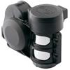 HELLA Clacson CA26,12V,115dB(A),Gamma frequenze,520/660Hz,Tono alto,elettrico-pneumatico,Colore alloggiamento/sede,nero,Quantità,1,3PB 013 410-091