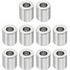 PATIKIL M4 Distanziali in Acciaio Inossidabile, 10pz Distanziatore Metallico Acciaio Inossidabile 4,2mm ID x 8mm OD x 8mm L Vite Rotondo per 5/32 M4 Bulloni a Vite