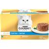 Gourmet Gold Tortini Cat Lattina Multipack Tonno e Salmone 4x85G