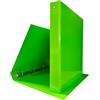 Euro-Cart Raccoglitore ad Anelli A4 in Cartone 1,9mm Plastificato Faldone Portadocumenti Ufficio e Scuola Binder Colorato Quaderni ad Anelli Tondi in Acciaio Ø 30 mm Raccoglitori Professionali Lime 10 Pezzi