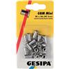 Gesipa Polygrip - Dadi per rivetti ciechi in alluminio, colore argento, M8 x 11 x 20 mm, confezione da 50 pezzi