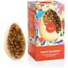 Venchi - Uovo di Cioccolato Gran Gourmet Nocciolato Bianco Salato, 500 Gr, con Nocciole Piemonte IGP, Mandorle e Pistacchi, Senza Glutine, con Sorpresa Pantone, Collezione Pasqua Venchi