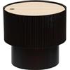Generico Tavolino da Interno Enola Ø38,5cm Nero Base Frassino